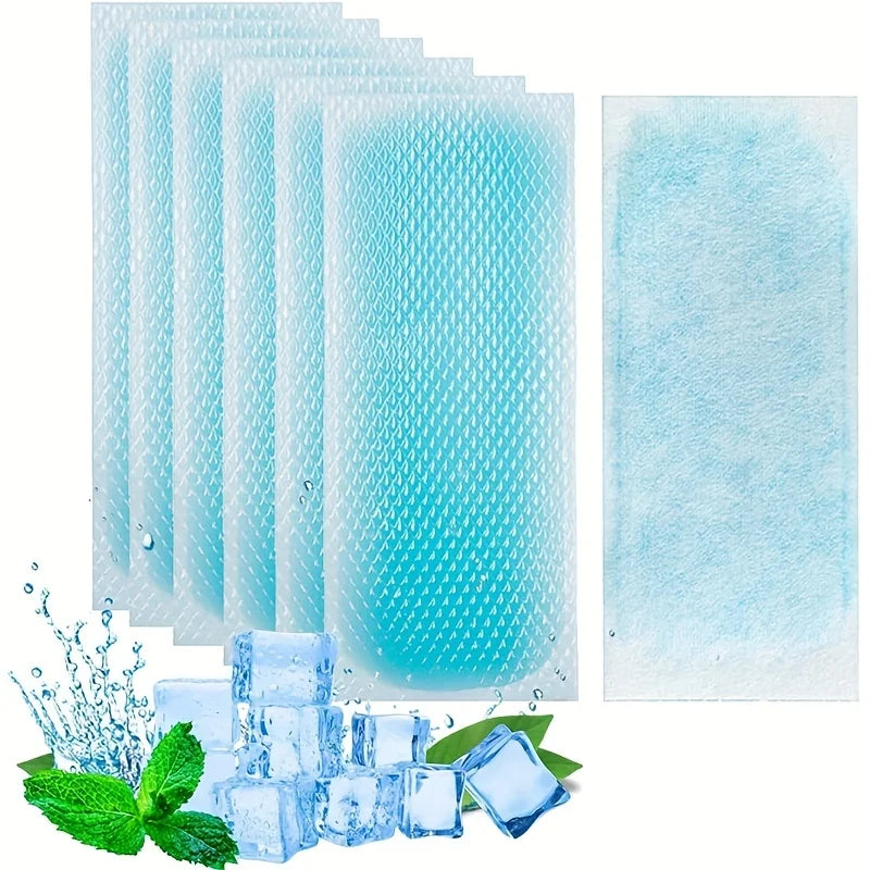 Cooling Gel Patches – Instant Physical Cooling Sheets for Fever, Heatstroke & Summer Relief | Adults & Kids