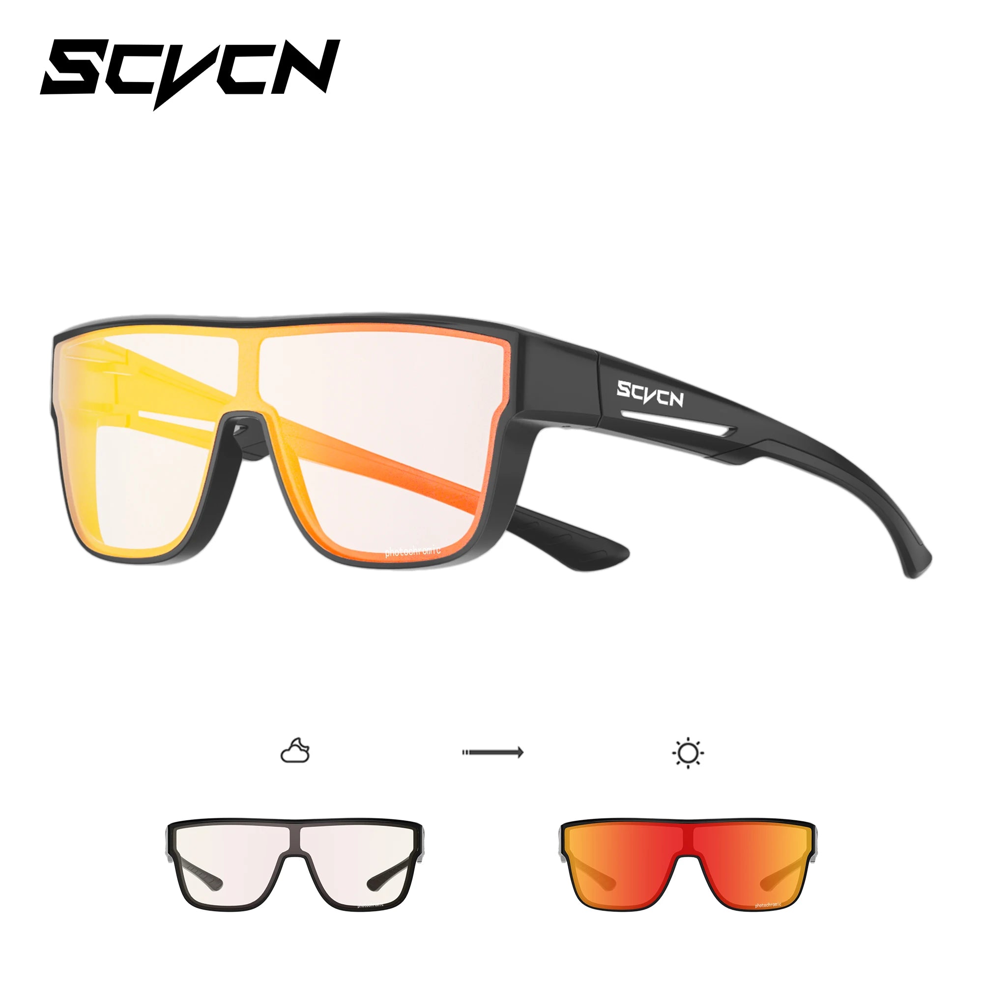 Sunglasses Gear Accessories: SCVCN Unisex Sunglasses for Outdoor Sport UV400 / Rungear