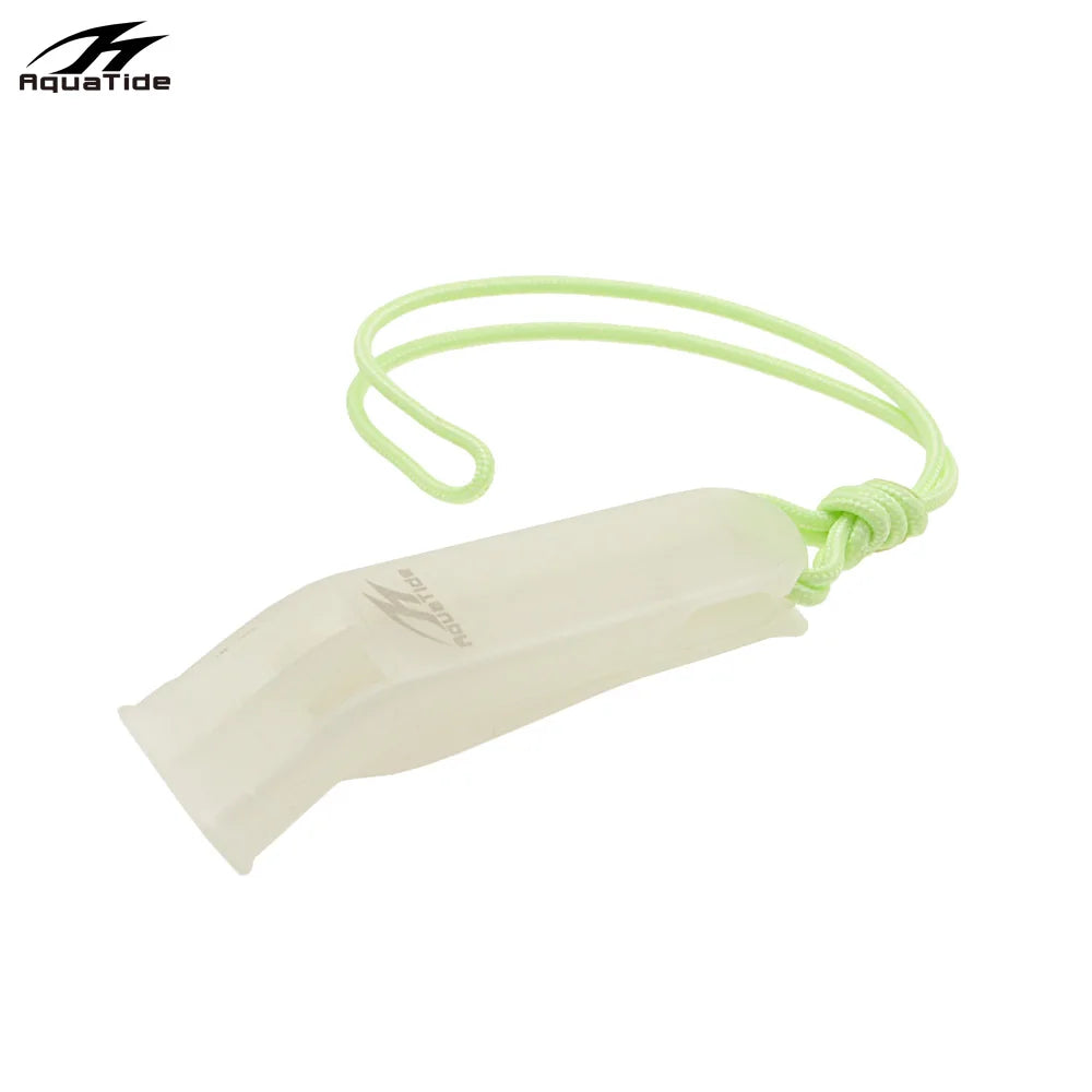 RUNGEAR Luminous Glow-in-the-Dark Safety Whistle | Ultra High-Decibel Emergency Whistle for Trail Running, Water Sports & EDC