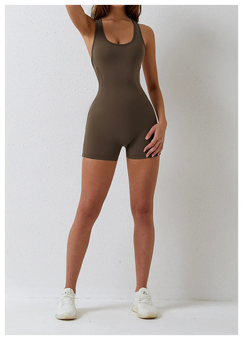 Women Activewear Apparel: Stretch Workout, Bodysuit Training Romper Gym Set / Rungear