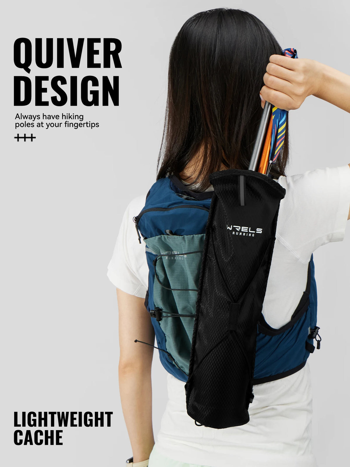 Ultralight Hiking Pole Storage Bag | Waterproof Nylon | Trail Running & Trekking