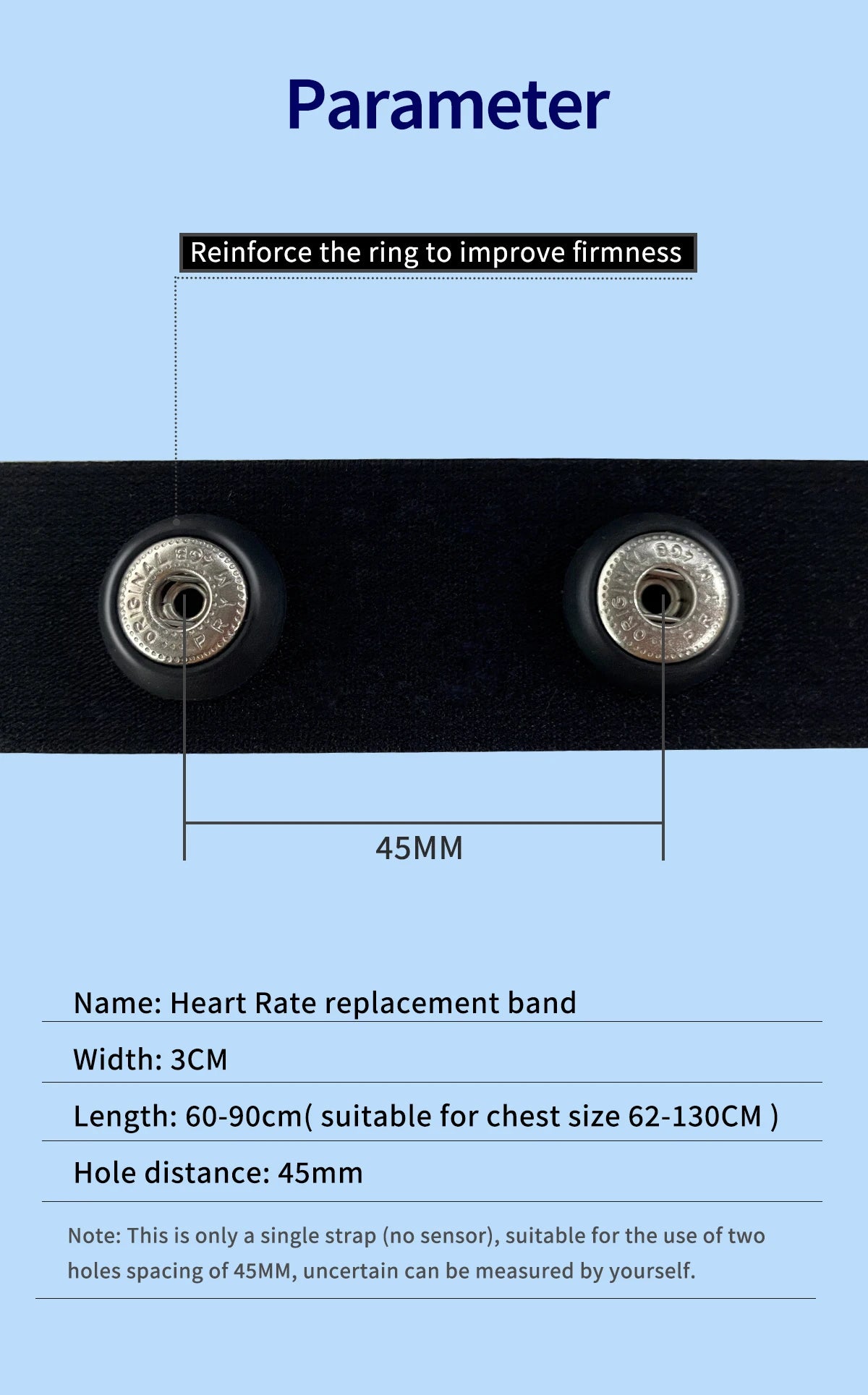 Heart Rate Monitor Chest Strap | Compatible with Garmin, Wahoo, XOSS, iGPSPORT & More