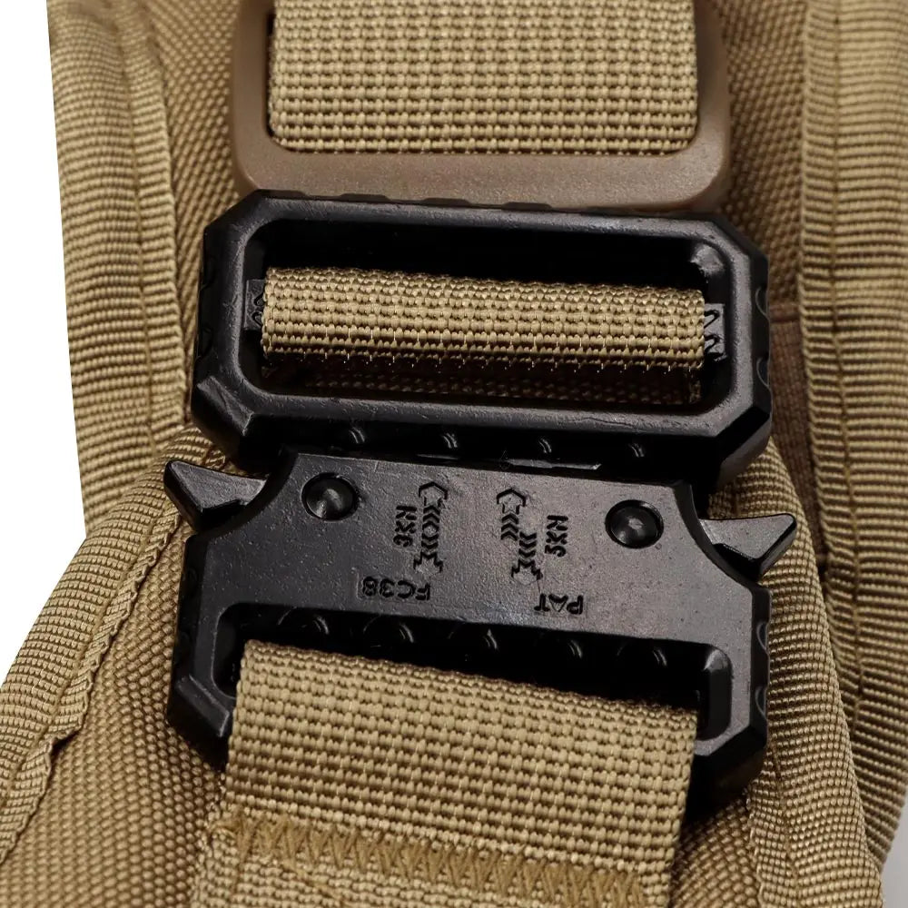 Tactical Military Dog Harness | Padded, Quick-Release Vest for Medium & Large Dogs | S–XL