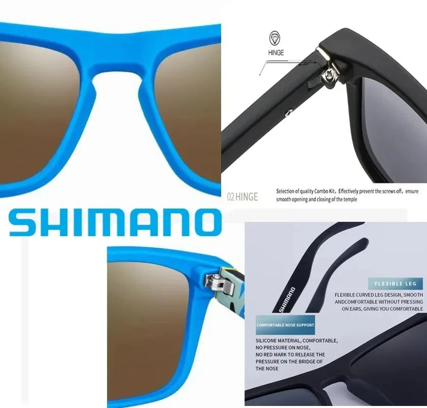 Classic Square UV400 Polarised Sports Sunglasses | Unisex | Cycling, Fishing, Driving & Outdoor