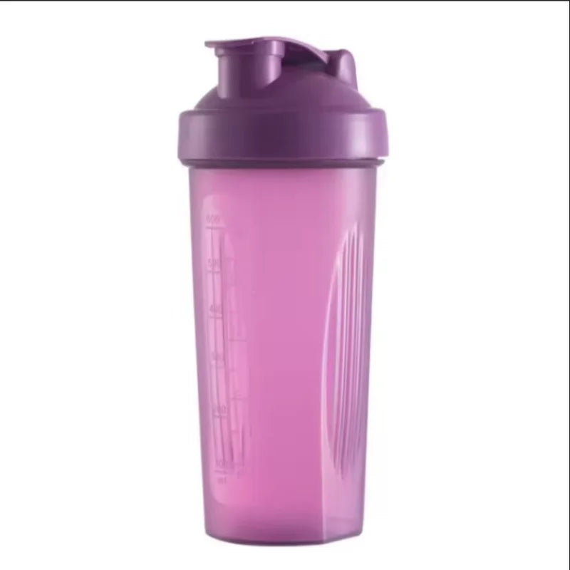 600ml Sports Protein Shaker Bottle – Lightweight Portable 20oz Plastic Shake Cup for Gym, Running & Fitness | RUNGEAR