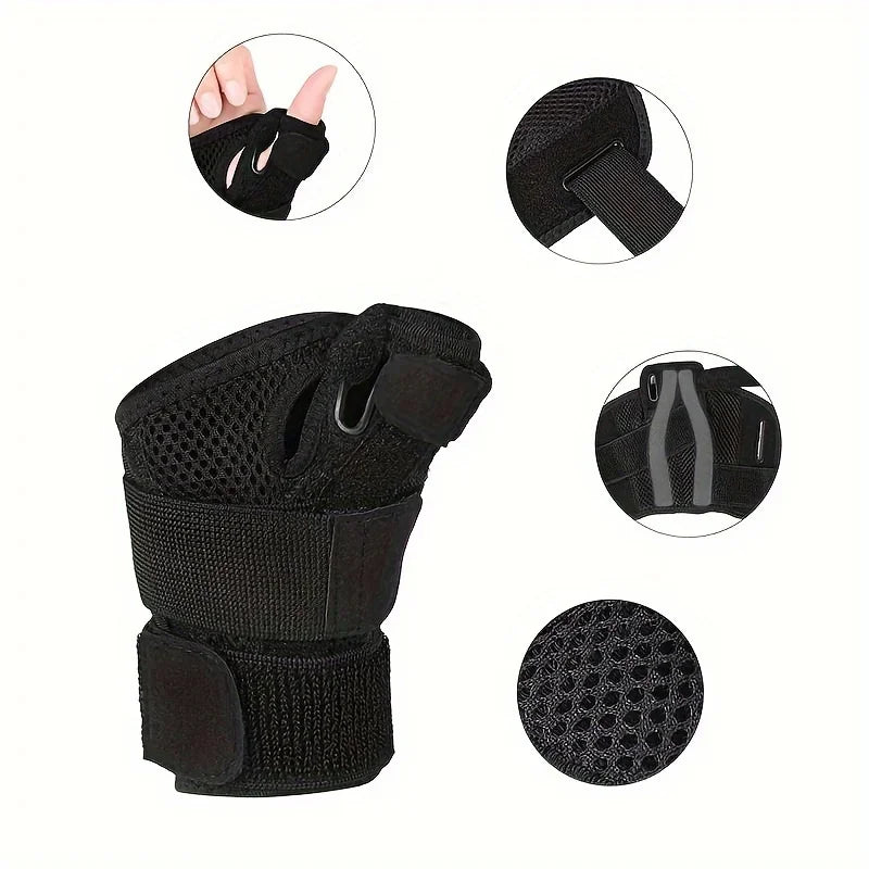 Thumb Splint Wrist Brace | Stabilising Support for Men & Women, Left or Right Hand