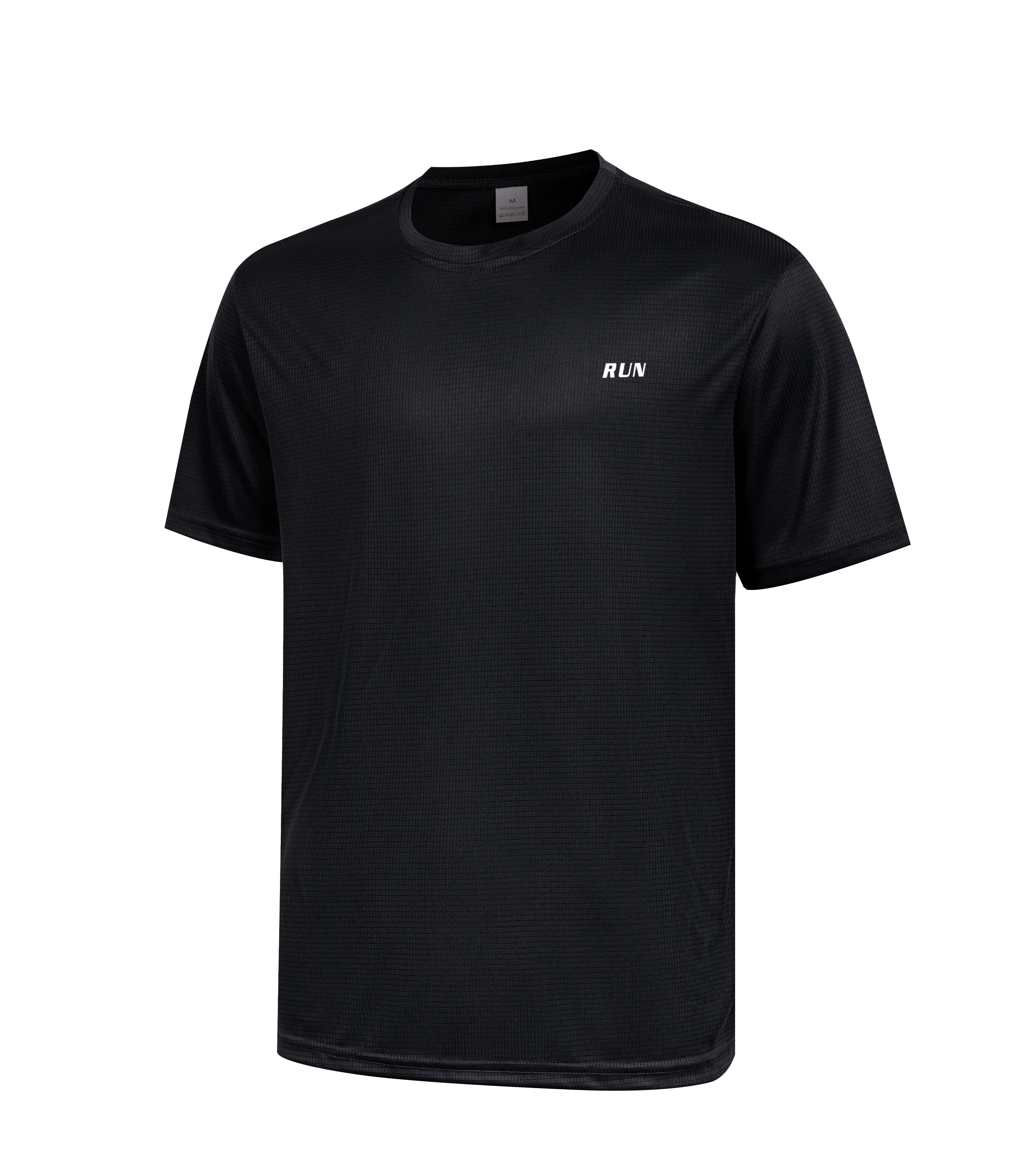 Men's Moisture-Wicking Apparel: Quick-Dry, Lightweight, Short Sleeve, Round Neck T-Shirt / Rungear