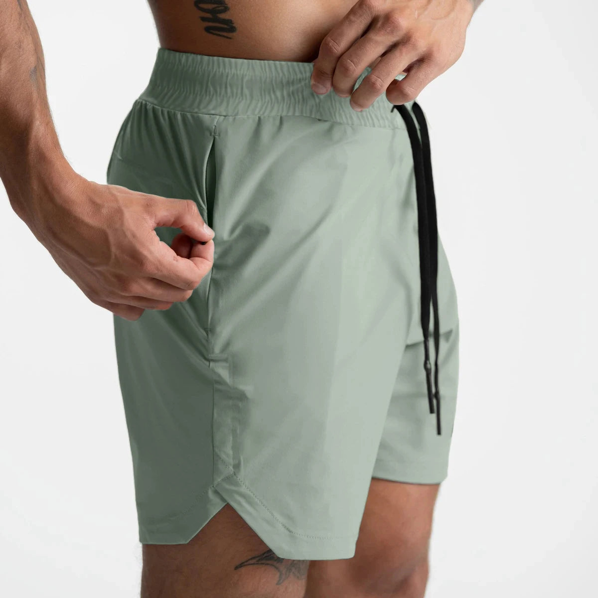 Men's Quick Dry Shorts: Single-Layer, Quick Dry Running Sports Shorts / Rungear