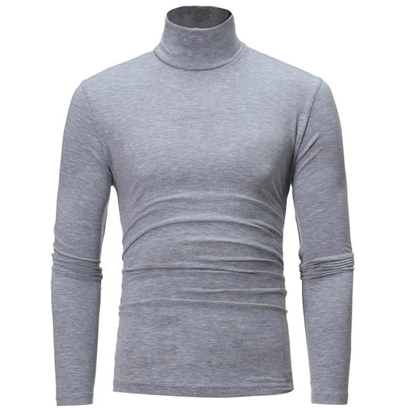 Men's Thermal Apparel: Winter High Neck, Slim Fit, Long Sleeved, Thermal Shirt / Rungear