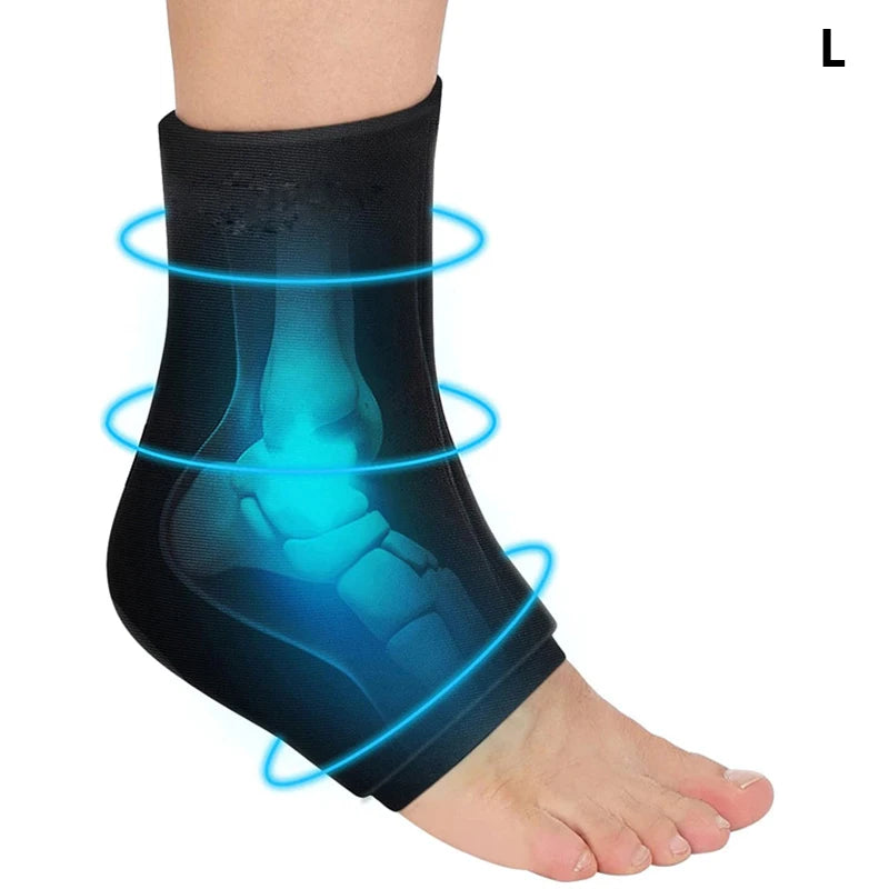 Reusable Hot & Cold Therapy Gel Foot Ice Pack Wrap – Cooling Sock for Plantar Fasciitis, Ankle Pain Relief & Arthritis | RUNGEAR