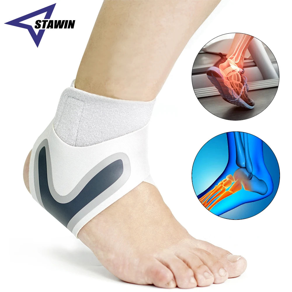 Recovery Gear Accessories: 1 PC Sport Ankle Stabilizer Brace, Compression Support for Pain Relief / Rungear