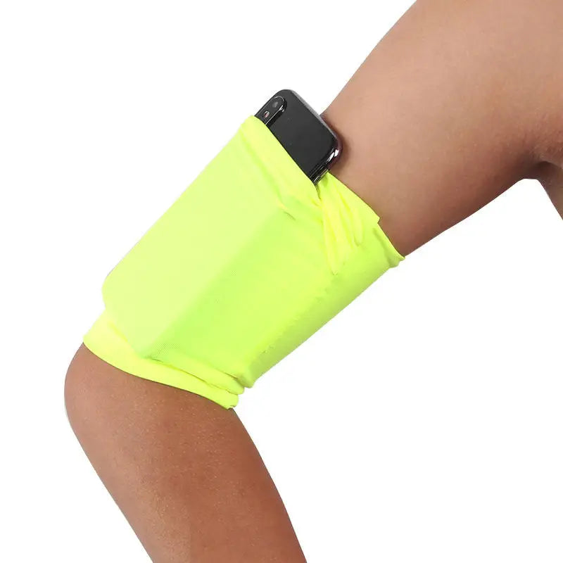 Running Phone Armband Sleeve | Elastic Adjustable Arm Wrap for Jogging & Outdoor Workouts