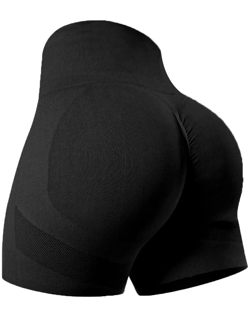 Women's Activewear Shorts: 4PC High Waist, Booty Lifting, Summer Fitness Shorts / Rungear