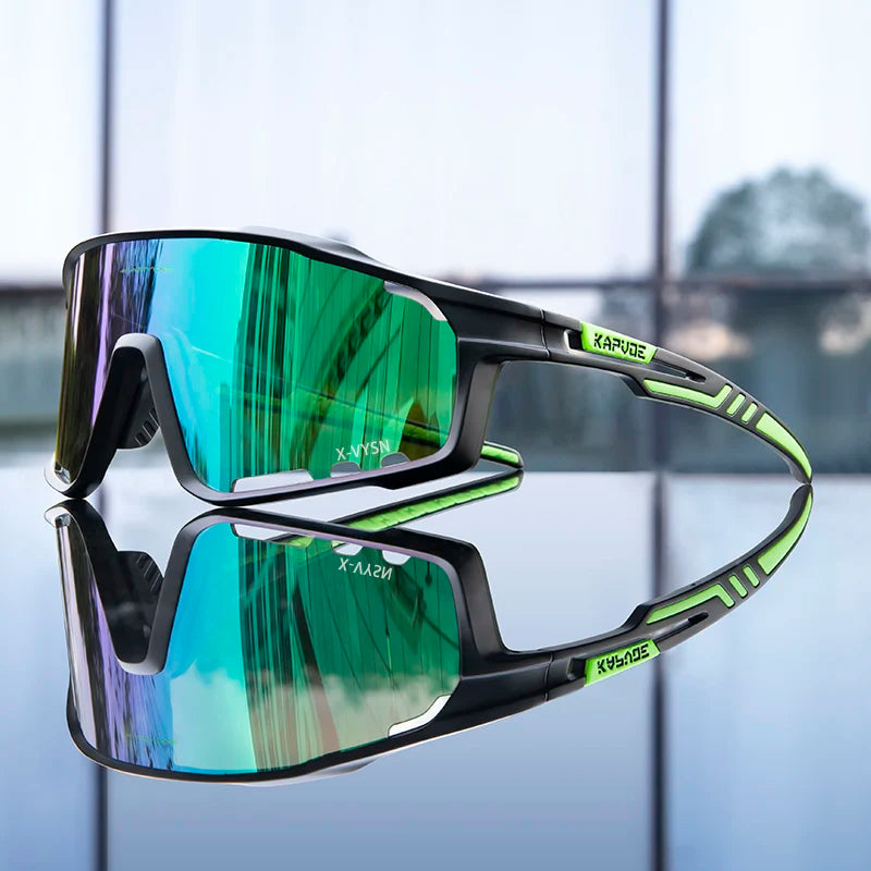 KAPVOE UV400 Glasses Unisex Cycling Outdoor Sports Running Eyewear