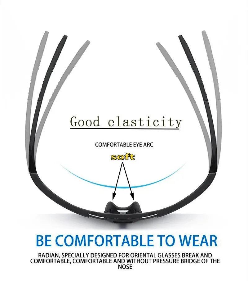 Running Sunglasses Gear: 2025 GIANT UV400 Protection, Anti-Fog, Sports Sunglasses with Case / Rungear