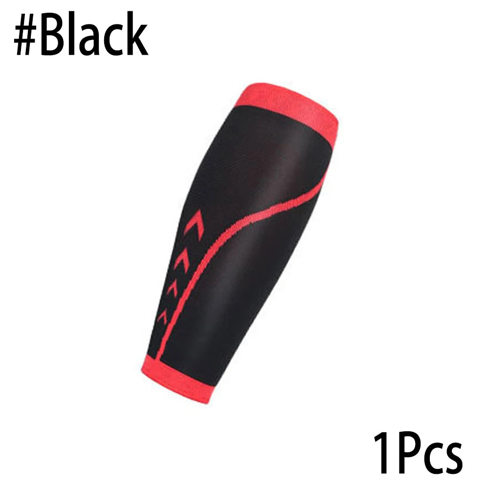 Calf Compression Sleeves for Men & Women Footless Shin Support for Running, Cycling, and Pain Relief