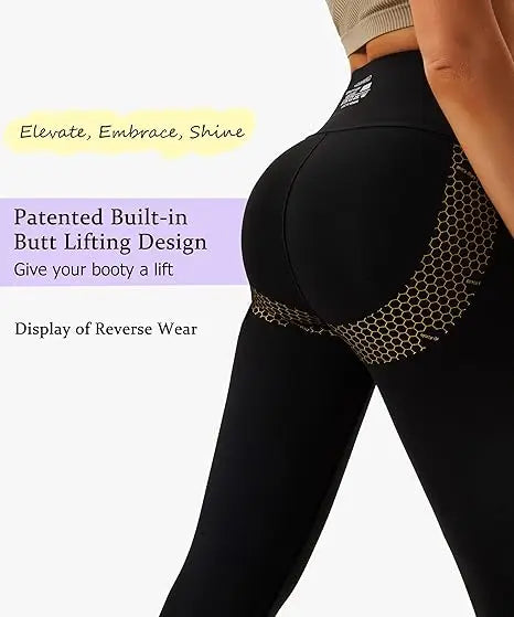 Women's Compression Apparel: Seamless High Rise, Slim-Fit, Lifting Workout Leggings / Rungear