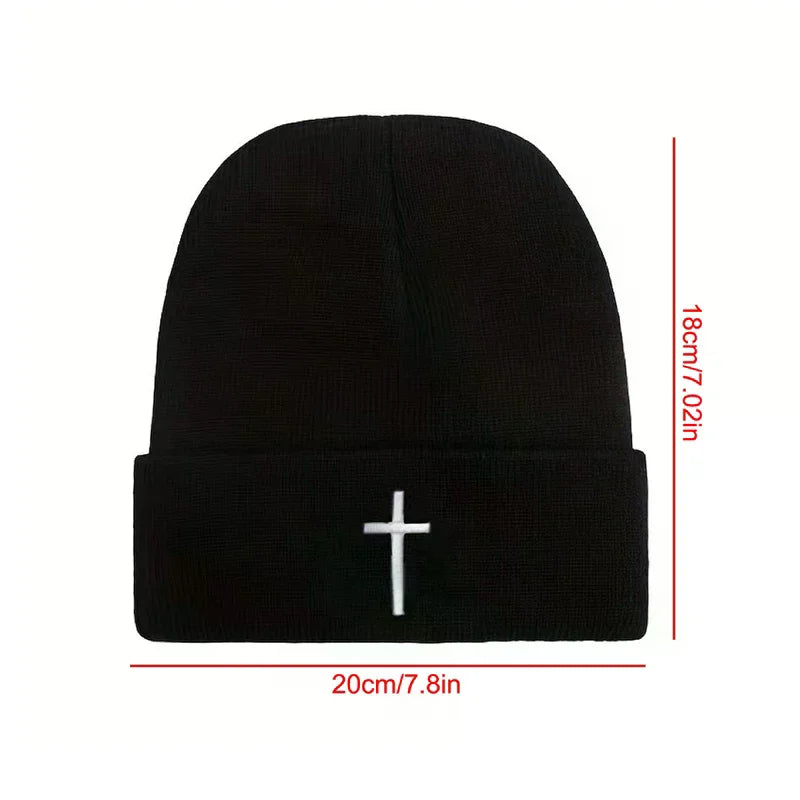 Unisex Winter Beanie — Thick, Warm Knit Hat for Running, Hiking & Cold Weather