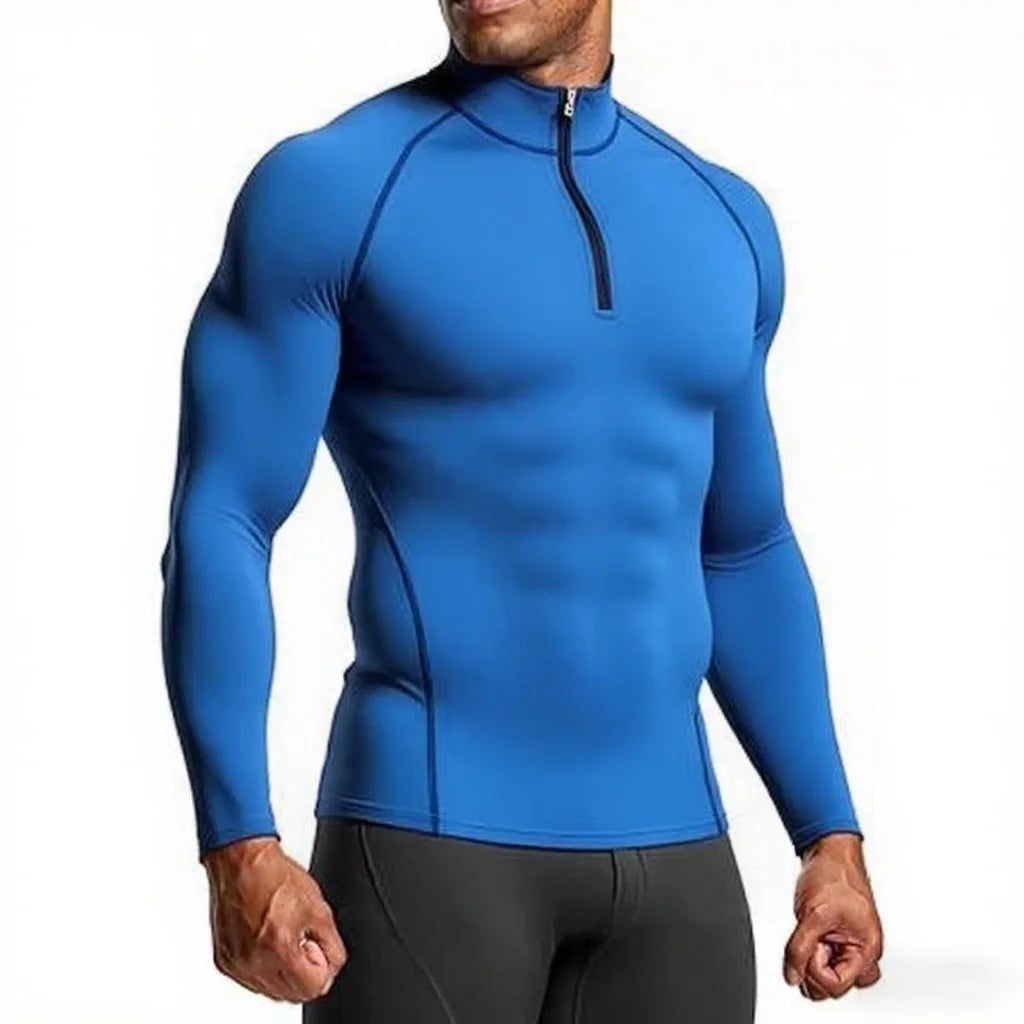 Men Long Sleeve Compression Sportswear Shirts