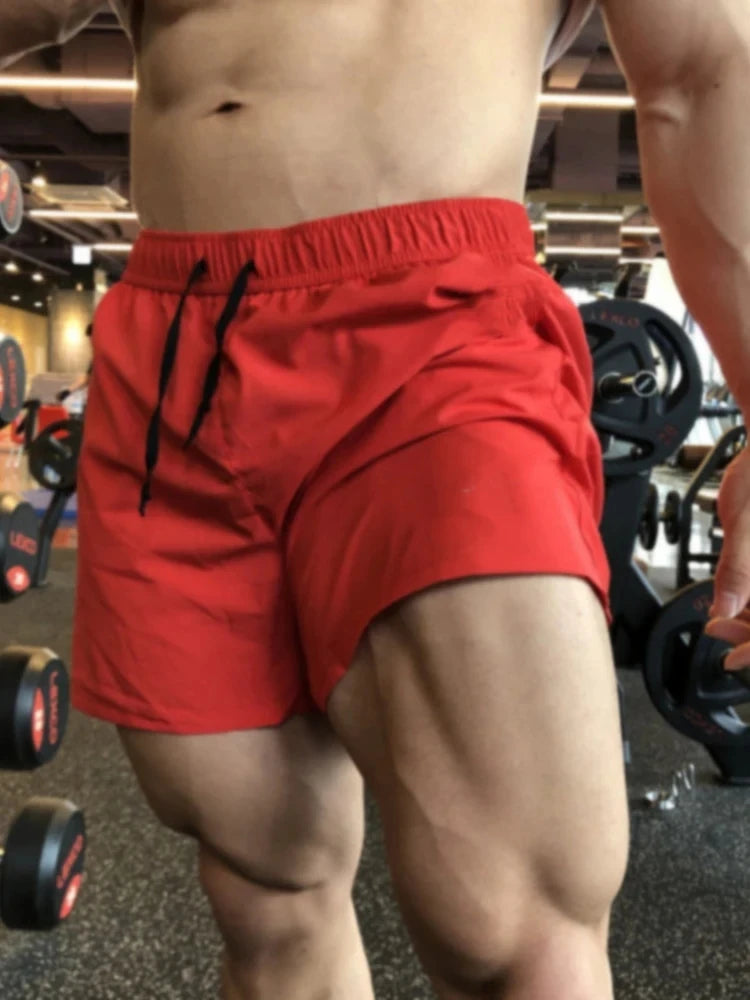 Men's Sports Shorts – Lightweight Polyester Training & Running Shorts