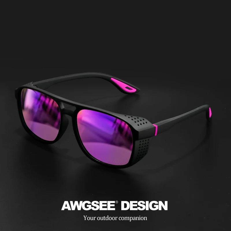 Running Sunglasses Gear: Polarized, Windproof UV400 Sports Sunglasses for Hiking, Outdoor Enthusiasts / Rungear