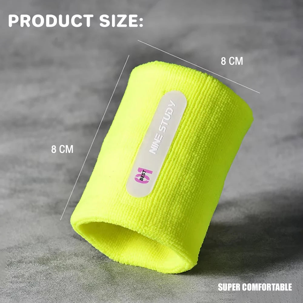 Run Gear Accessories: 1PC Breathable, Cotton, Sweat Absorption Wristband Wrist Guards For Sports Fitness / Rungear