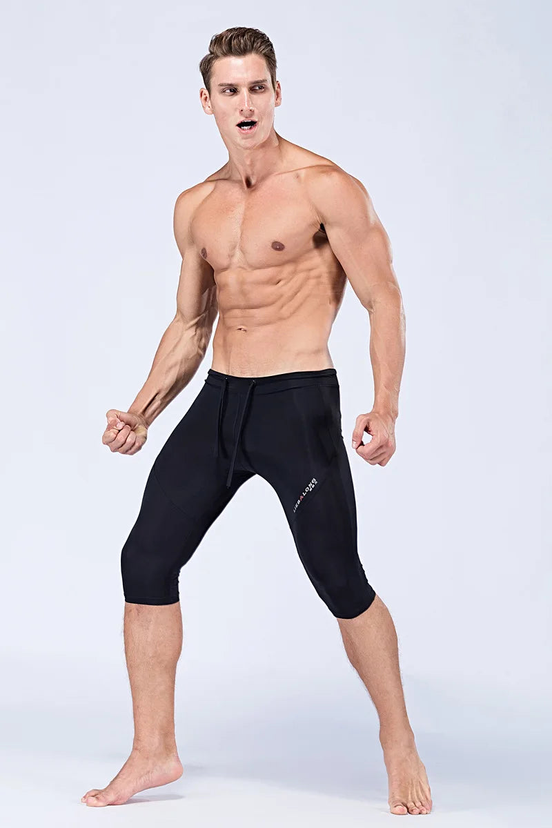 Men's Long Boxer Shorts – Quick-Dry Breathable Elastic Sports Underwear for Running, Yoga & Training | RUNGEAR