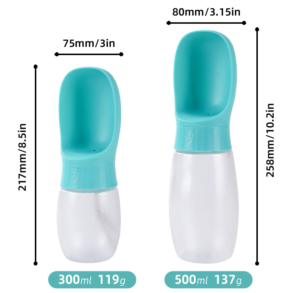 Portable Outdoors High Capacity Pet Water Dispenser Drink Bowl Bottle for Small To Medium Sized Dogs Pets Water Cup Supplies