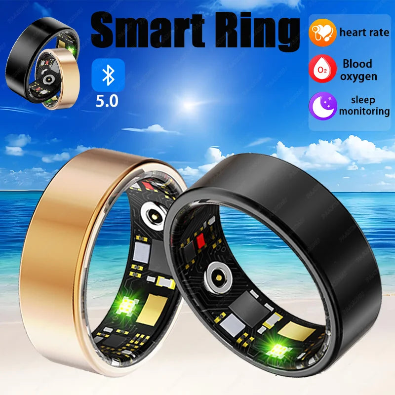 NEW Unisex Xiaomi Mulitifunctional Waterproof Smart Ring with Health Monitor, Sleep Monitor