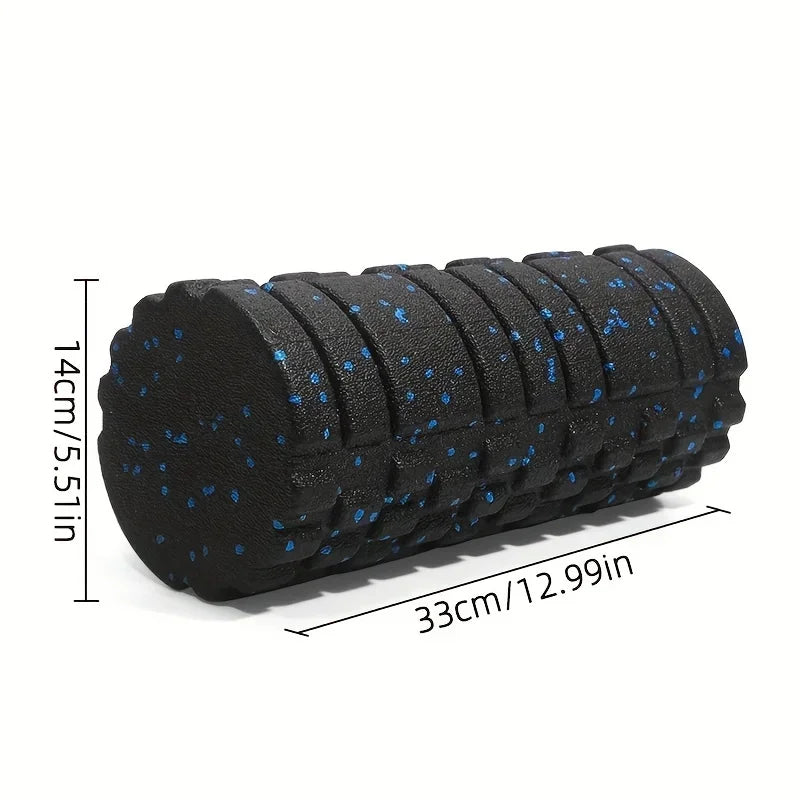 High-Density EPP Foam Roller – 33cm Textured Massage Roller for Muscle Recovery & Myofascial Release