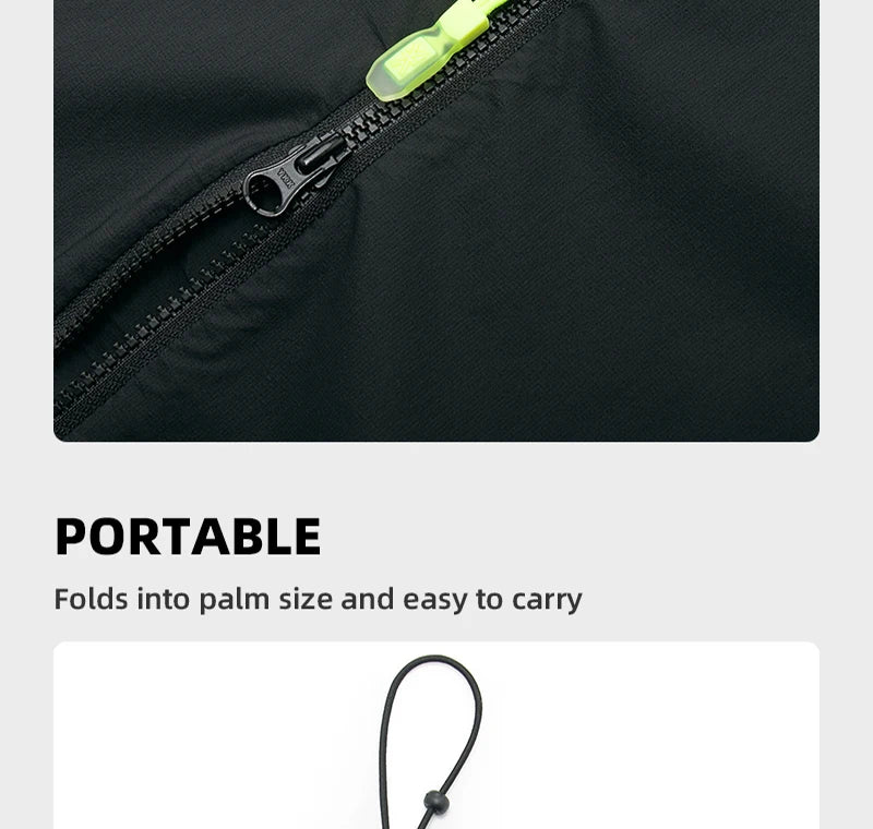 YKYWBIKE Cycling Gilet | Windproof, Breathable & Packable | Men's | RUNGEAR