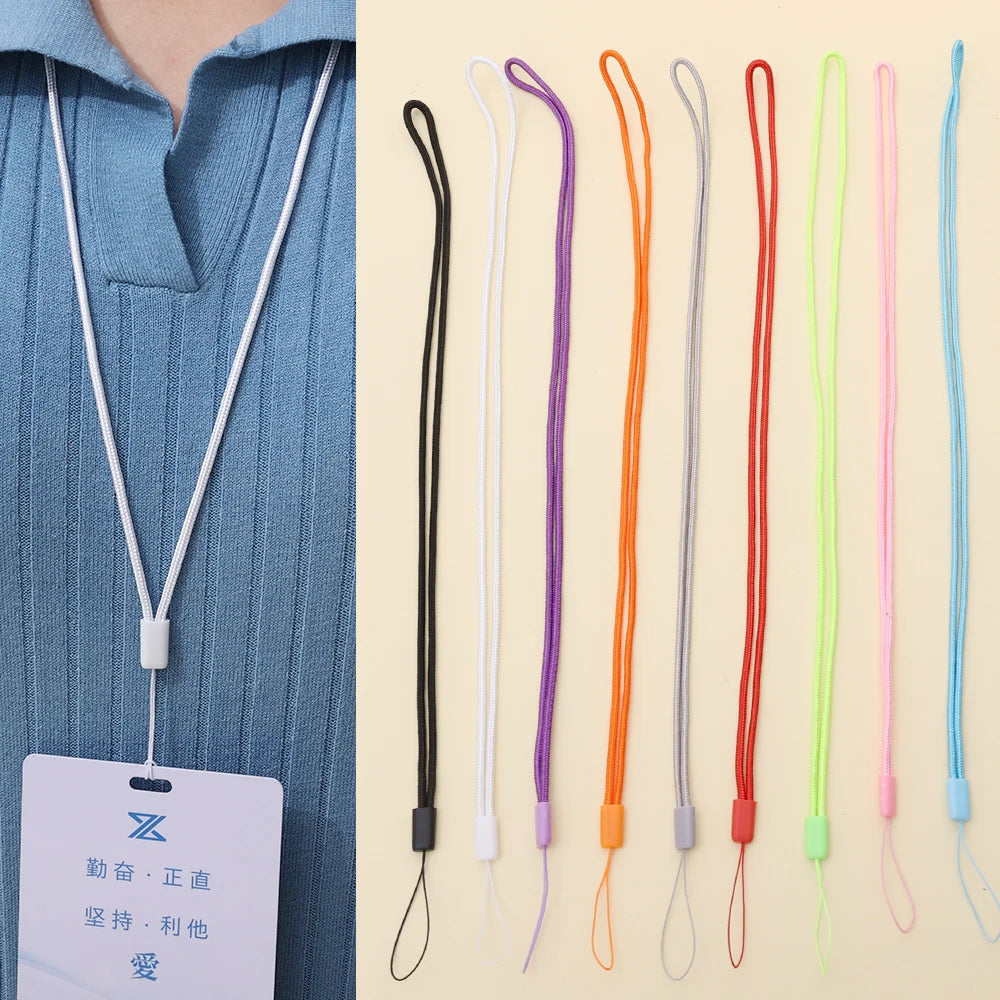 RUNGEAR Multi-Purpose Nylon Neck Lanyard | 45cm Neckband for Phone, ID Card, Whistle & More