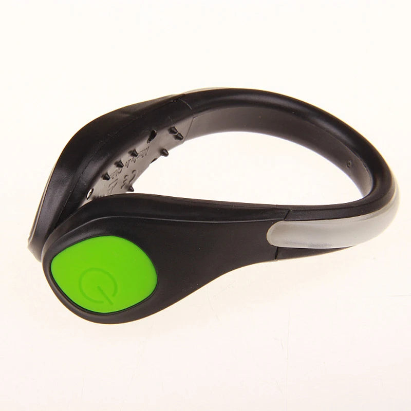 Safety Gear Accessories: LED Luminous Strong Night Safety Shoe Clip Light for Running, Cycling, Hiking / Rungear