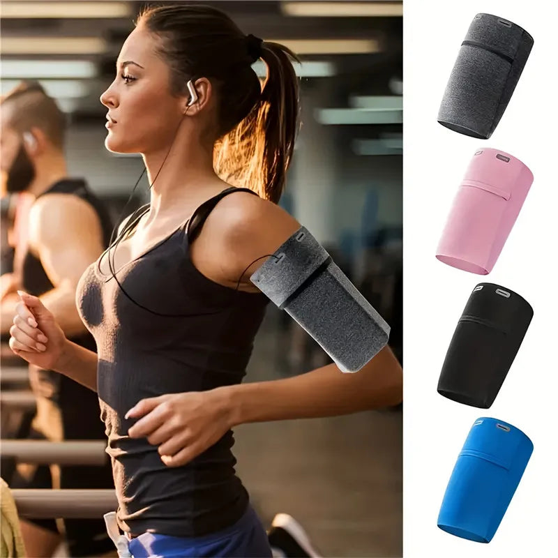 Running Phone Arm Bag | Zippered Breathable Sports Armband for Jogging & Outdoor Activities