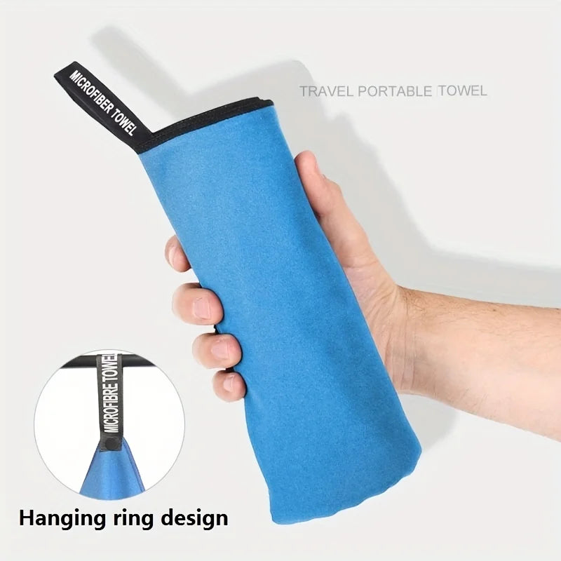 Running Accessories Gear: Ultra-Absorbent, Compact Microfibre Quick-Dry Towel / Rungear