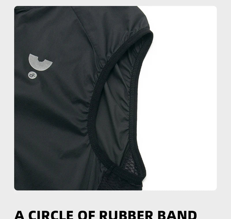 YKYWBIKE Cycling Gilet | Windproof, Breathable & Packable | Men's | RUNGEAR