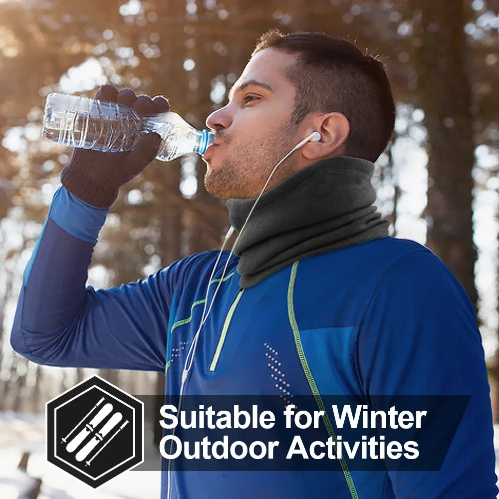 Winter Hat Gear: Unisex, Windproof, Half-Face Neck Gaiter Sports Mask for Cycling, Hiking, Running, Outdoor Sports / Rungear