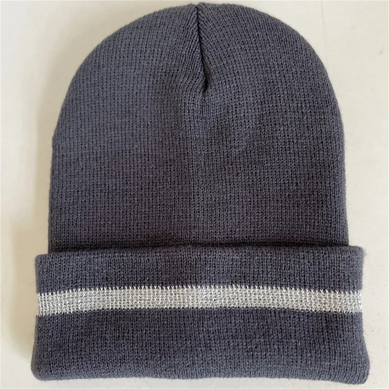 Reflective Hat Gear: Bright Color Beanie Winter Safety Night Running Warm, Knitted Hat Cuff Hat, Neon Colours / Rungear
