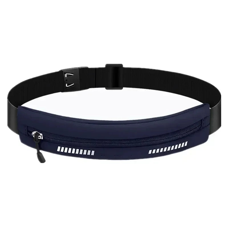 Running Belt Accessories: Adjustable, Reflective, Waterproof, Running Sports Waist Bag with Zipper Pocket for Jogging Fitness / Rungear