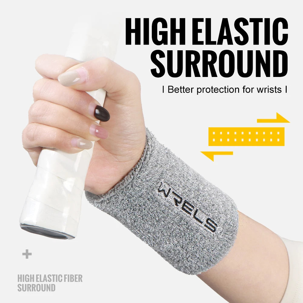 Running Gear Accessories: WRELS Absorbent, Quick Dry, Stretchable, Wristband Sweatbands for Workout, Fitness / Rungear