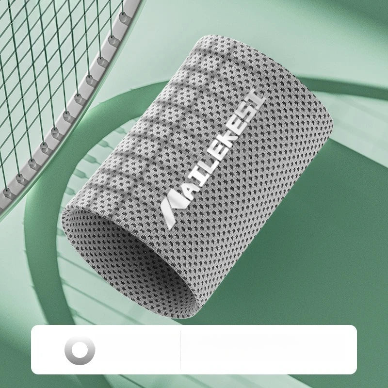 Quick-Dry Cooling Wrist Sweatband | Sweat Wipe Wristband for Running, Tennis & Fitness