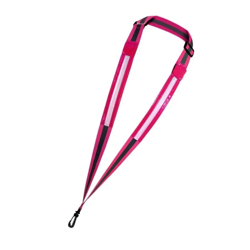 LED Reflective Crossbody Safety Strap – High-Vis Running & Cycling Gear