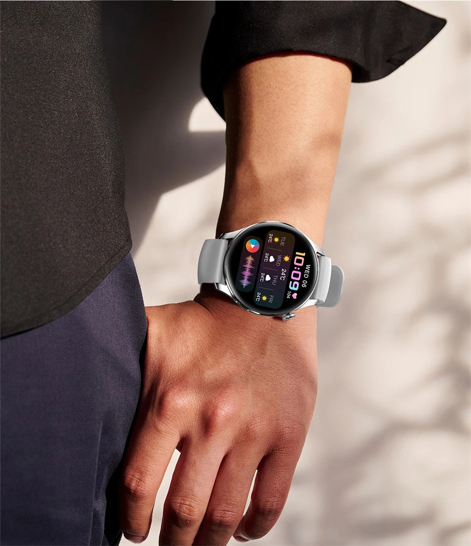 Tech Accessories Gear: 2026 New Smart Watch For Men HD AMOLED Screen, GPS, Motion Heart Rate, Bluetooth, Calls / Rungear