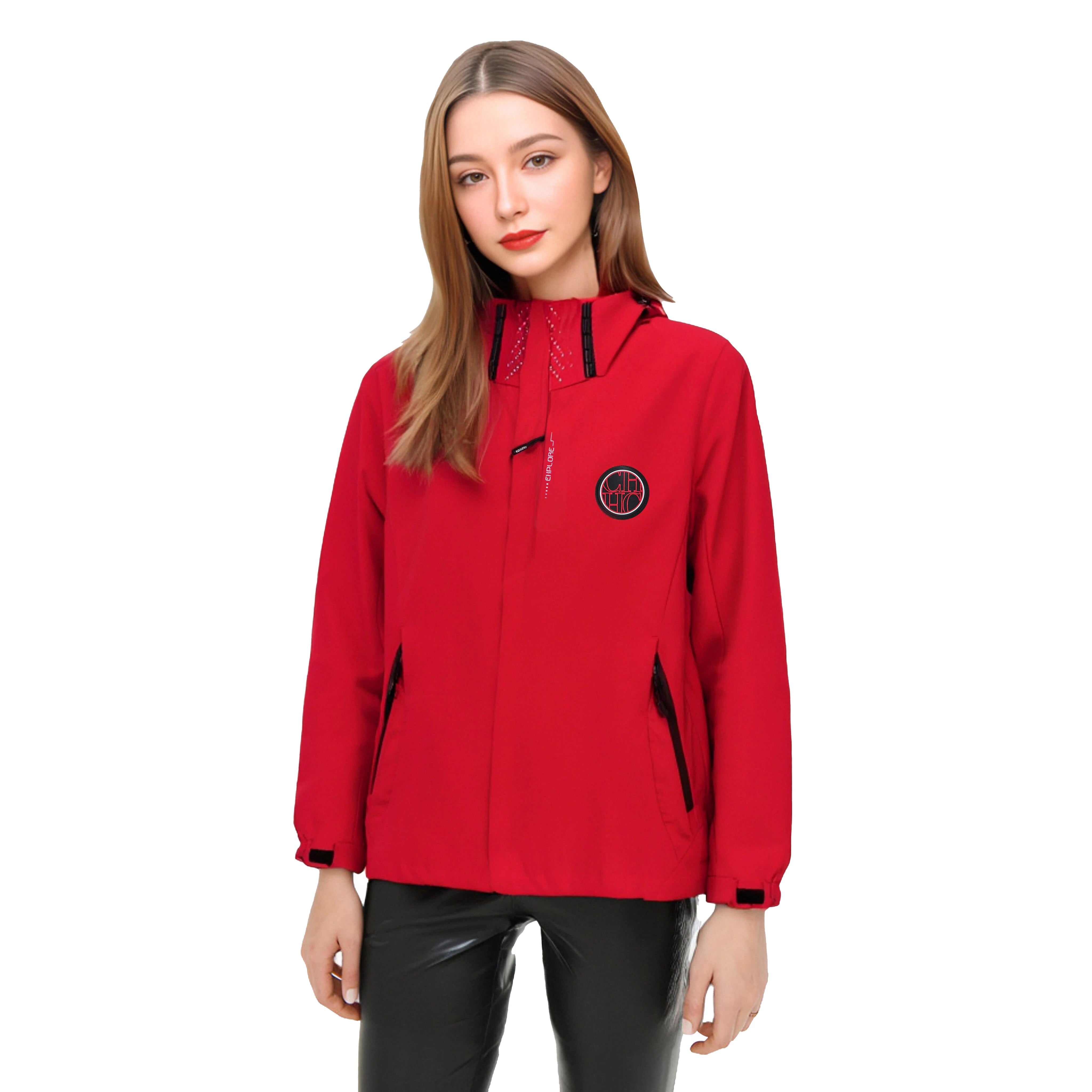 Unisex Windbreaker Jacket: Spliced Colour, Thin, Spring Interchange Windbreaker Outdoors Jacket / Rungear