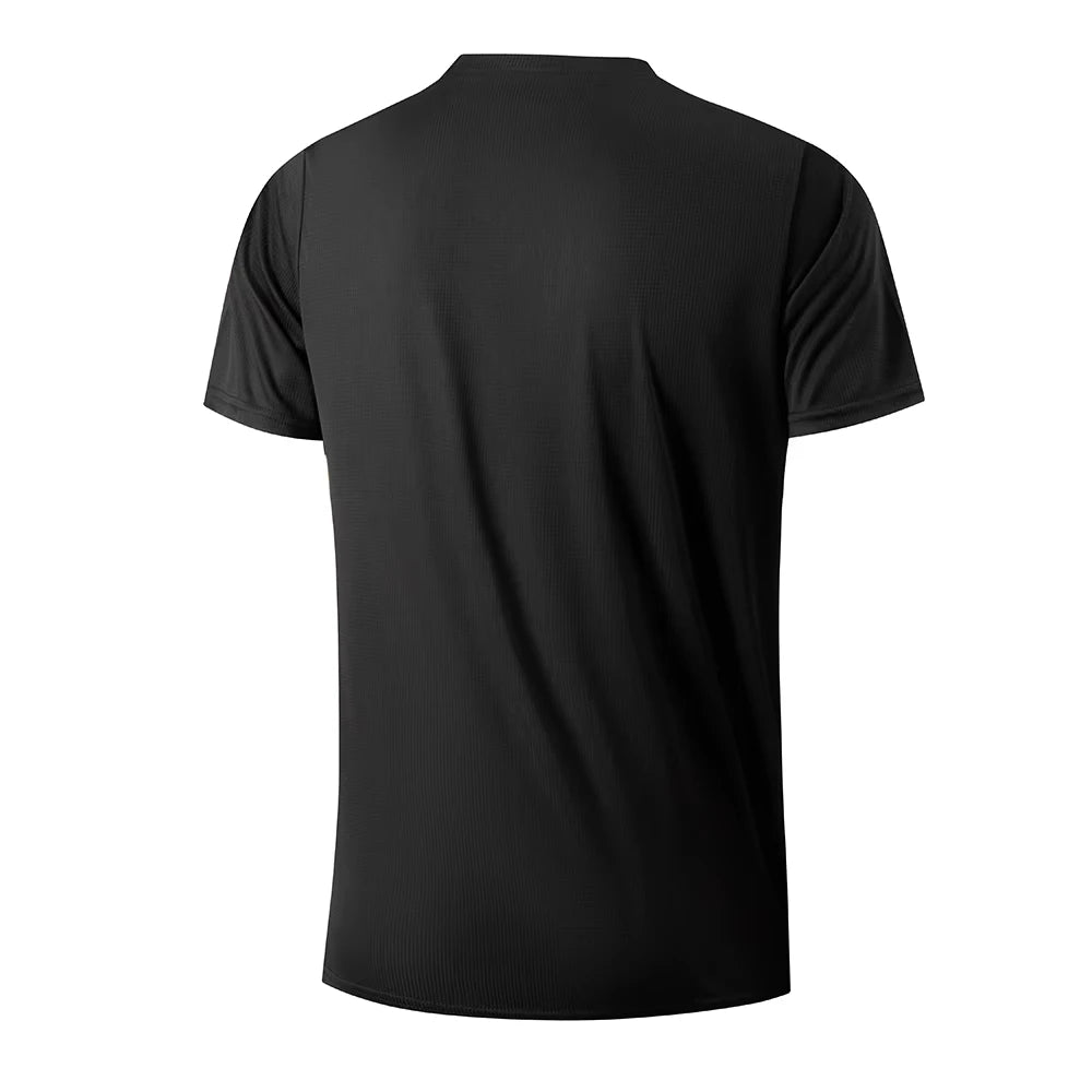 Running Moisture-Wicking Apparel: Lightweight, Quick-Dry, Short Sleeved, T-Shirt / Rungear