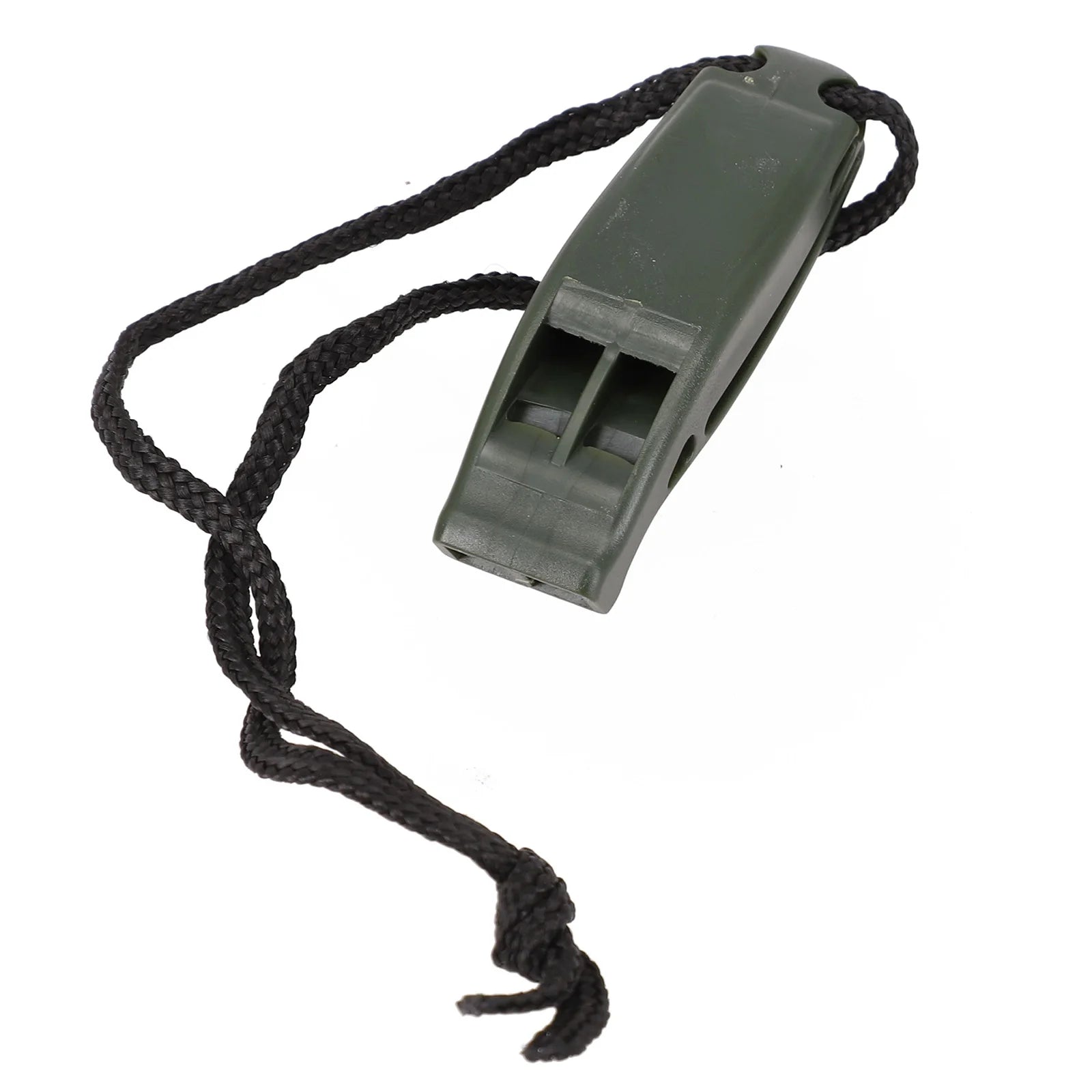 Dual-Frequency Safety Whistle – Pealess, Loud, Waterproof-Ready | Scuba Diving, Kayaking & Emergency Safety | Orange & Black