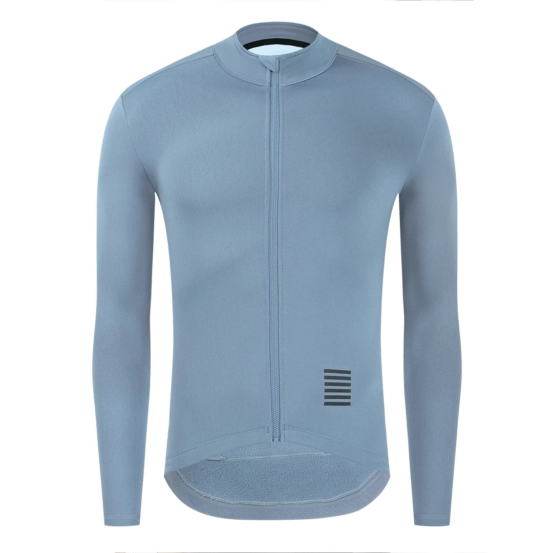 Winter Men's Apparel: YKYWBIKE Warm Long Sleeved, Thermal Fleece Lined Jacket For Winter And Autumn / Rungear