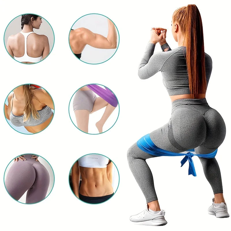 Running Recovery Gear: Resistance Stretch Elastic Bands for Fitness Working Out and Physical Therapy / Rungear