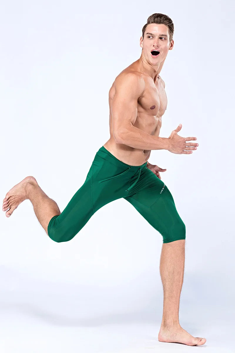 Men's Long Boxer Shorts – Quick-Dry Breathable Elastic Sports Underwear for Running, Yoga & Training | RUNGEAR