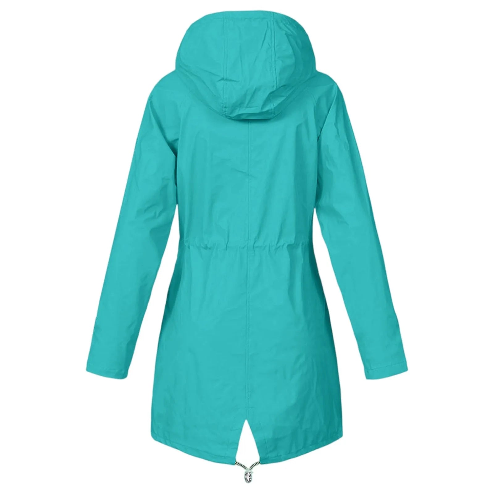 Women's Lightweight Jackets: Long, Waterproof, Outdoor Rain Coat Jacket / Rungear